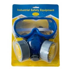 Respirator + Goggles Combined Set