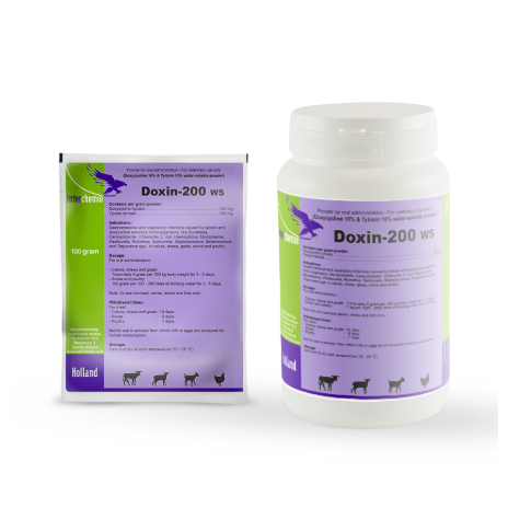 Animal Health :: Antimicrobials :: Doxin-200 WS - Agroduka